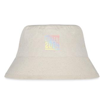 Lloret De Mar 2024 Bunt - Stanley/Stella recycelter Bucket Hat - Naturweiß - Vorne