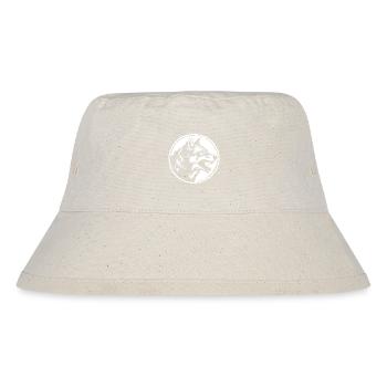 Wolf - Stanley/Stella recycelter Bucket Hat - Naturweiß - Vorne
