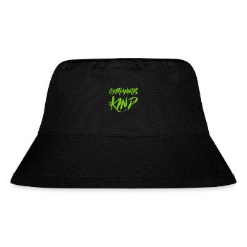 gebranntes Kind - Stanley/Stella recycelter Bucket Hat - Schwarz - Vorne