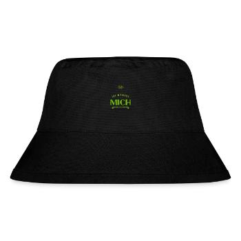 ich sage nein - Stanley/Stella recycelter Bucket Hat - Schwarz - Vorne