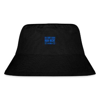 ich mag Chips - Stanley/Stella recycelter Bucket Hat - Schwarz - Vorne
