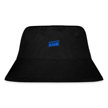 Großartiger Name - Stanley/Stella recycelter Bucket Hat - Schwarz - Vorne