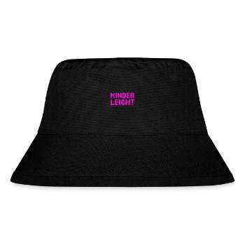 so leicht - Stanley/Stella recycelter Bucket Hat - Schwarz - Vorne