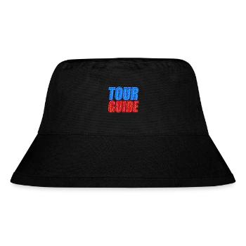 Tour Guide | Explore the world in style - Stanley/Stella Recycled Bucket Hat - black - Front
