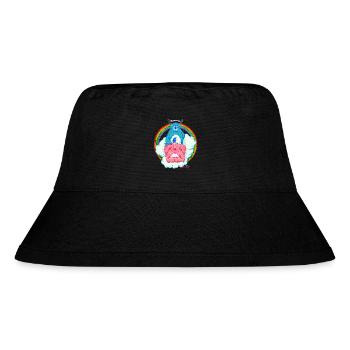 Freche Bären - Stanley/Stella recycelter Bucket Hat - Schwarz - Vorne