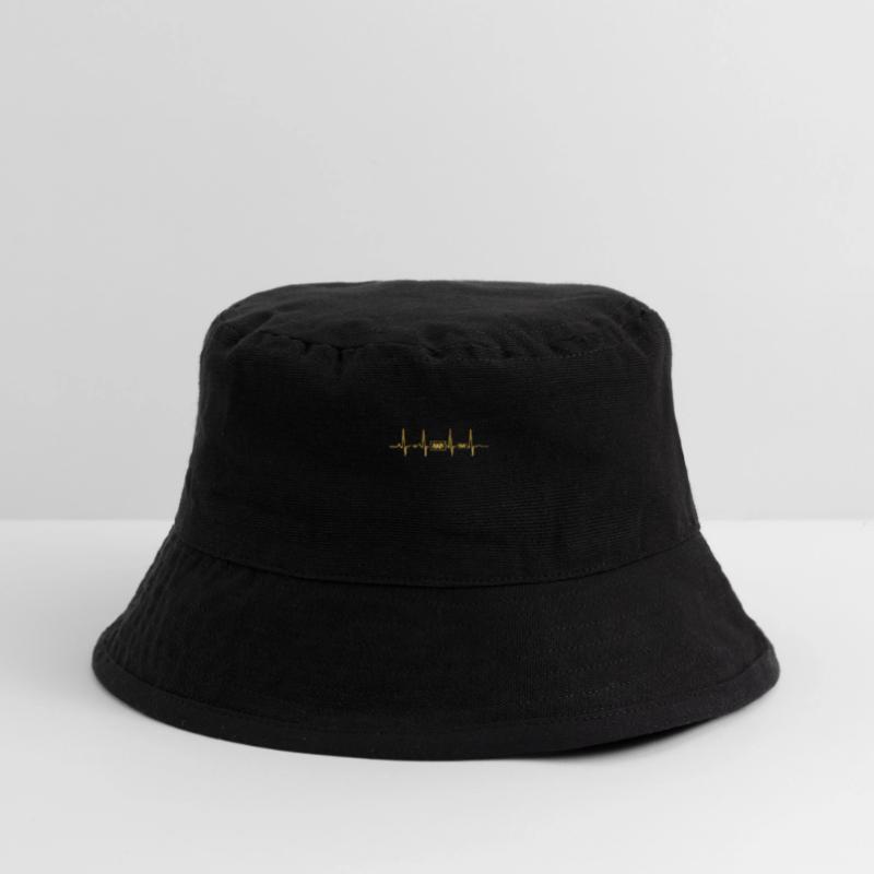 Herzschlag ekg herz human evolution TECHNO DJ ELEC Stanley/Stella recycelter Bucket Hat