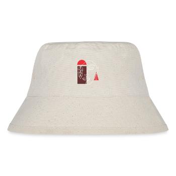 AFRO WOMAN - Stanley/Stella Recycled Bucket Hat - natural - Front