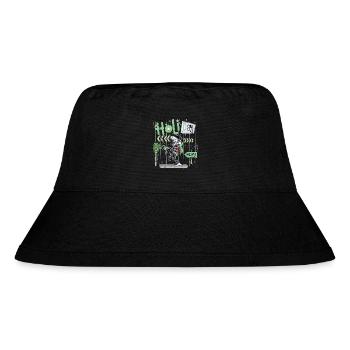 Fahrrad Park Tour - Stanley/Stella recycelter Bucket Hat - Schwarz - Vorne