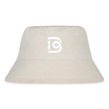 Looped B - Stanley/Stella Recycled Bucket Hat - natural - Front