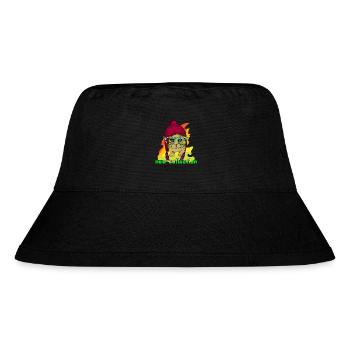 new collection cat - Stanley/Stella Recycled Bucket Hat - black - Front