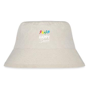 Happy Dance - Stanley/Stella recycelter Bucket Hat - Naturweiß - Vorne