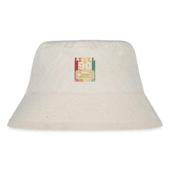 Level 90 Freigeschaltet - Stanley/Stella recycelter Bucket Hat - Naturweiß - Vorne