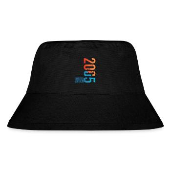 18th birthday boy girl 18 years old 2005 funny - Stanley/Stella Recycled Bucket Hat - black - Front