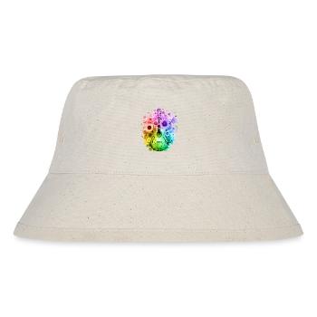 Hippie soul groovy Summer time Good vibes 70s 80s - Stanley/Stella Recycled Bucket Hat - natural - Front