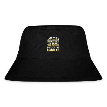 Paralegal Paralegal Got This Handled - Stanley/Stella Recycled Bucket Hat - black - Front