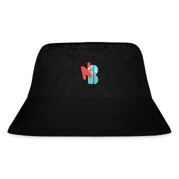N O B - Stanley/Stella recycelter Bucket Hat - Schwarz - Vorne