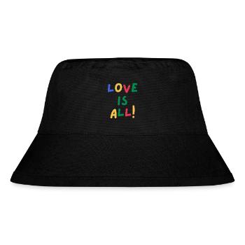 L’AMOUR EST TOUT - Bob recyclé Stanley/Stella - noir - Devant