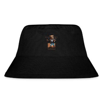 Funny YouTubear - Stanley/Stella Recycled Bucket Hat - black - Front