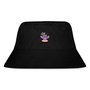 Bat Summer Holiday - Stanley/Stella Recycled Bucket Hat - black - Front