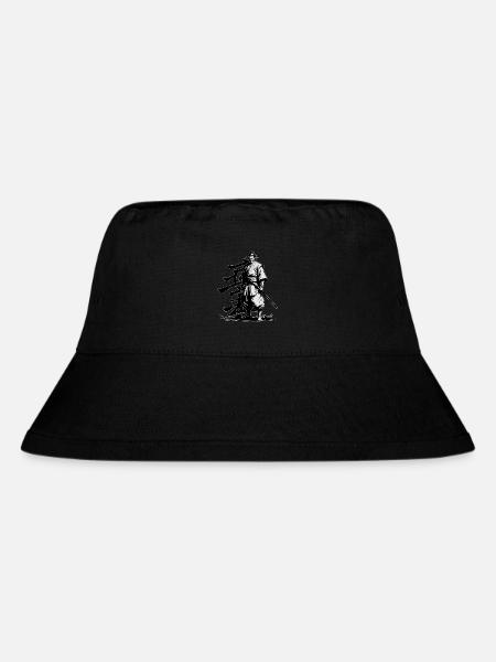 SAMURAI-KRIEGER - Stanley/Stella recycelter Bucket Hat - Schwarz