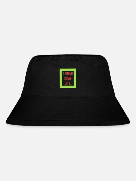 Tanger Fischerhut - Stanley/Stella recycelter Bucket Hat - Schwarz