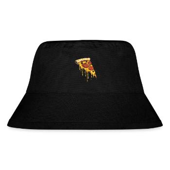 I love pizza - Stanley/Stella Recycled Bucket Hat - black - Front