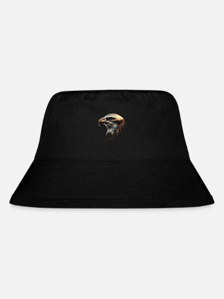 Préserver et protéger le pygargue à tête blanche Aigle Oiseau - Bob recyclé Stanley/Stella - noir