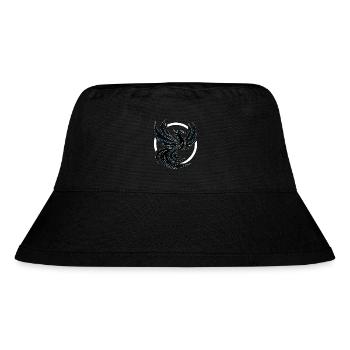 Phoenix black and white - Stanley/Stella Recycled Bucket Hat - black - Front