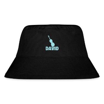 Viola David - Stanley/Stella Recycled Bucket Hat - black - Front