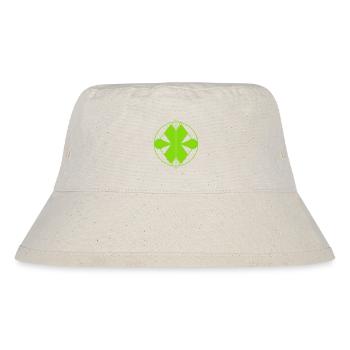 Modern Green Logo – Natural & Abstract Balance - Stanley/Stella Recycled Bucket Hat - natural - Front