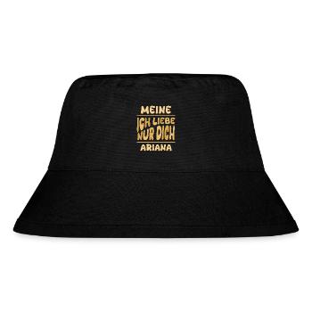 Gift for Ariana - Stanley/Stella Recycled Bucket Hat - black - Front
