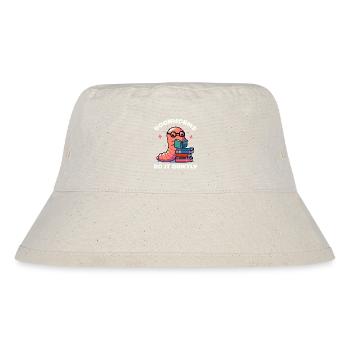 Liseuse Chenille Silencieuse - Bob recyclé Stanley/Stella - blanc naturel - Devant