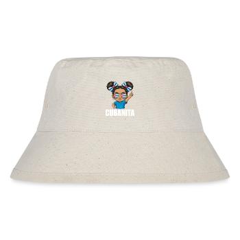 Drapeau de Cuba Jolies Cubanitas Filles Femmes - Bob recyclé Stanley/Stella - blanc naturel - Devant