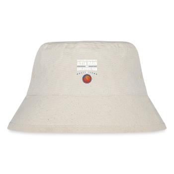 Alter Mann - Orlando Basketball Fan | Retro - Stanley/Stella recycelter Bucket Hat - Naturweiß - Vorne