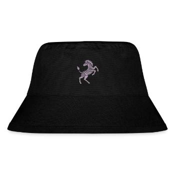 Zebra hooves high art piece silhouette - Stanley/Stella Recycled Bucket Hat - black - Front