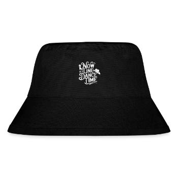 Es ist Line Dance Zeit - Linedance meine Passion - Stanley/Stella recycelter Bucket Hat - Schwarz - Vorne