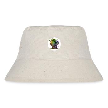 Animal fantasy elephant and cute - Stanley/Stella Recycled Bucket Hat - natural - Front