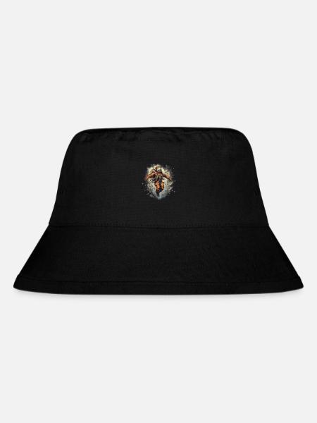 Taucher - Stanley/Stella recycelter Bucket Hat - Schwarz