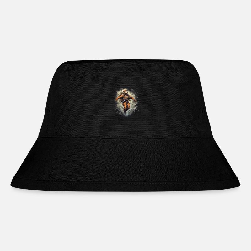 Taucher - Stanley/Stella recycelter Bucket Hat - Schwarz