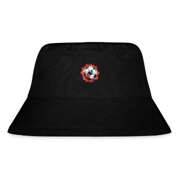 Soccer Ball - Stanley/Stella Recycled Bucket Hat - black - Front