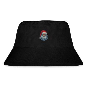 Santa Claus - Stanley/Stella Recycled Bucket Hat - black - Front