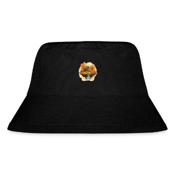 Autumnal landscape - Stanley/Stella Recycled Bucket Hat - black - Front