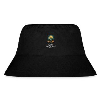 Halloween - Happy Halloween - Stanley/Stella recycelter Bucket Hat - Schwarz - Vorne
