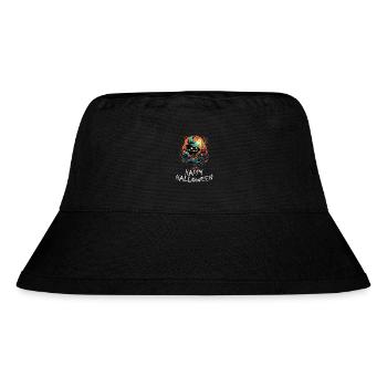 Halloween - Happy Halloween - Stanley/Stella recycelter Bucket Hat - Schwarz - Vorne