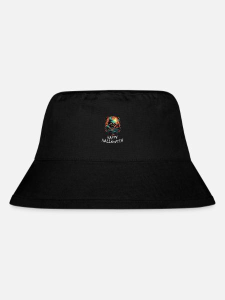 Halloween - Happy Halloween - Stanley/Stella recycelter Bucket Hat - Schwarz