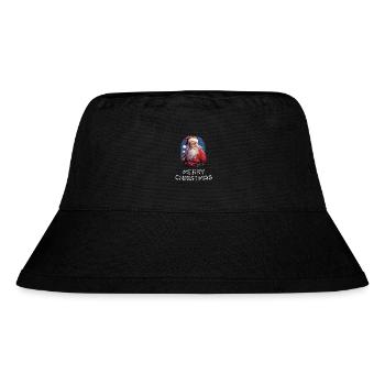 Santa Claus - Marry Christmas - Stanley/Stella Recycled Bucket Hat - black - Front