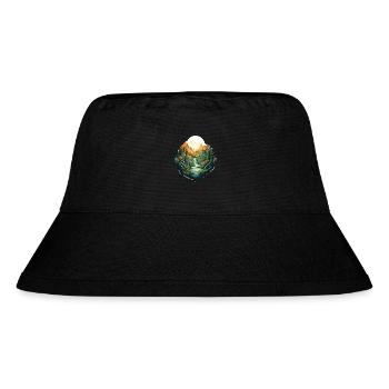 Landscape - Stanley/Stella Recycled Bucket Hat - black - Front