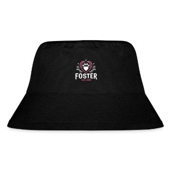 Foster Dog Mom Heartfelt Bond - Stanley/Stella Recycled Bucket Hat - black - Front