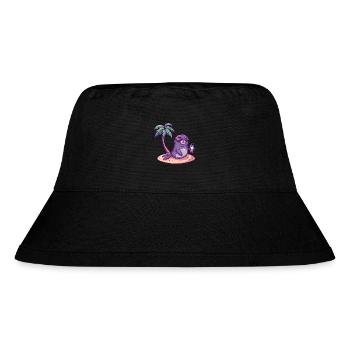 Seal Summer Holiday - Stanley/Stella Recycled Bucket Hat - black - Front