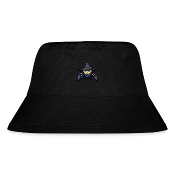 Halloween Hexen Controller - Stanley/Stella recycelter Bucket Hat - Schwarz - Vorne
